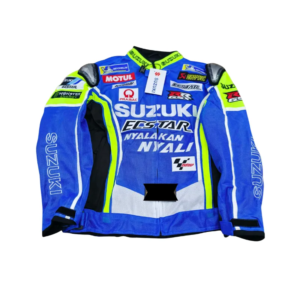 Chamarra Con Protecciones Para Motociclista Team Suzuki Gsx