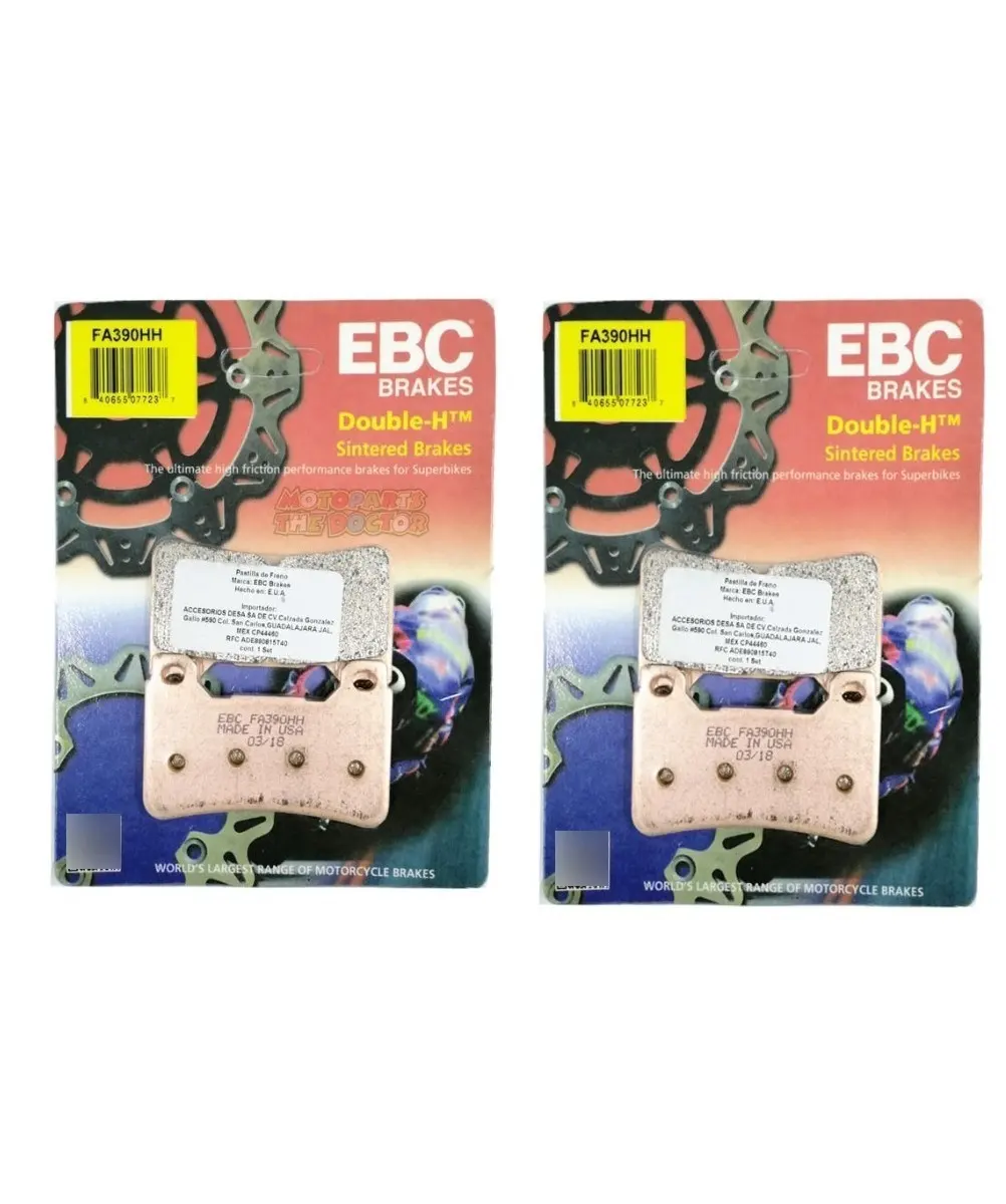 Balatas Ebc Delanteras Honda Cbr 600rr 05-17 Fa390hh