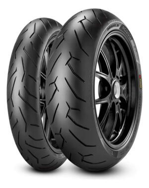 190/50 Zr 17 73w Sc Y120/70 Zr 17 Llantas Diablo Rosso Ii