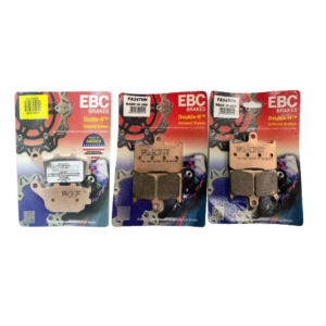 Kit Balatas Suzuki Gsxs 750 2017 2018 Ebc Fa347hh-fa174hh