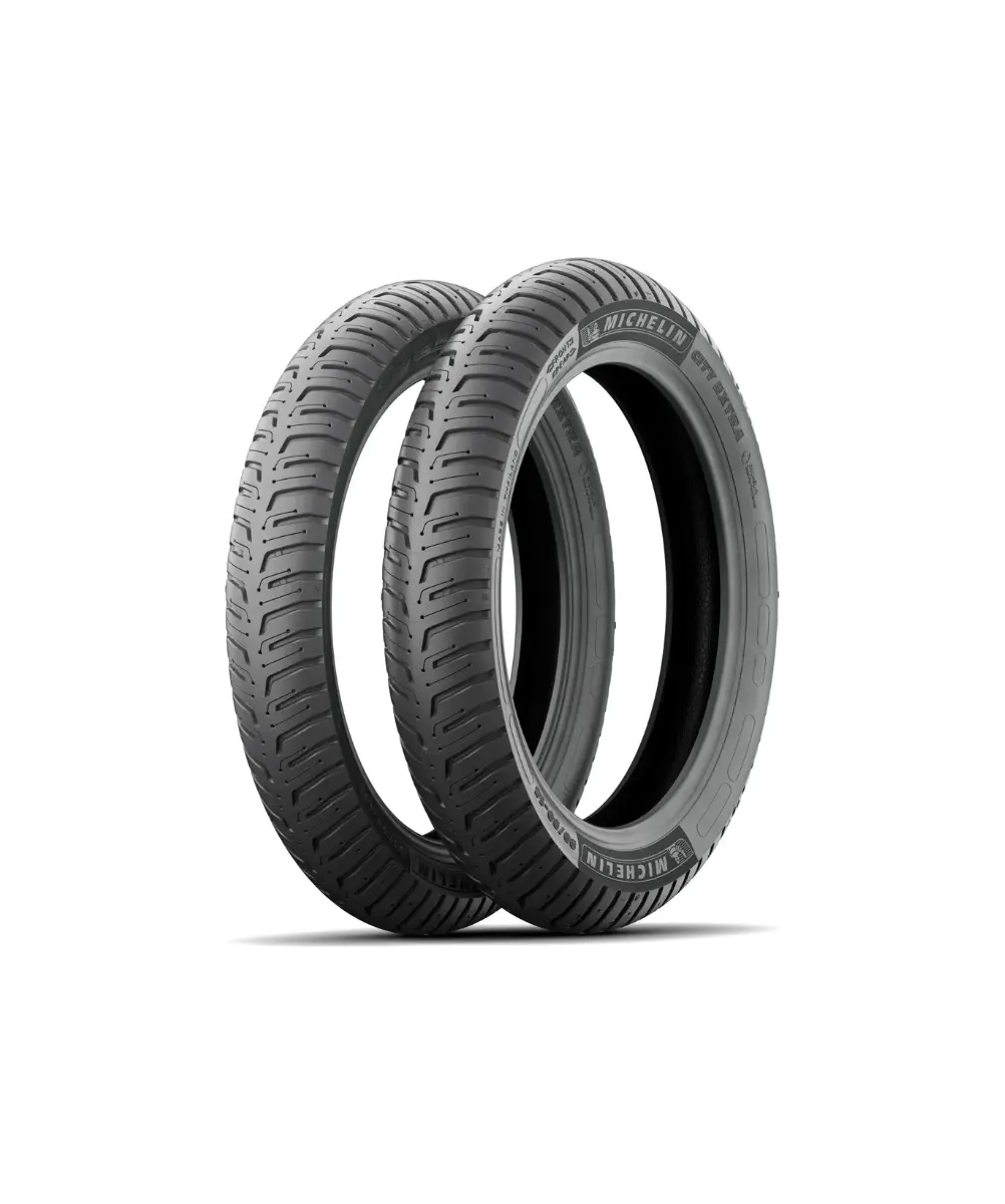 Llanta 100-90-18 62s Y 90-90-18 57s Michelin City Extra
