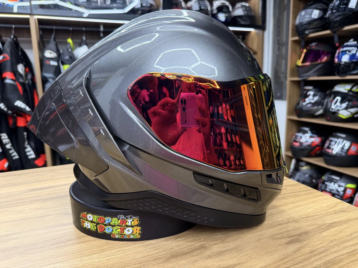 Casco R7 Con Aleron Titanium - Imagen 3