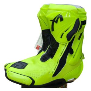 Botas Mocha Tipo Gp Tech Para Motociclista Biker