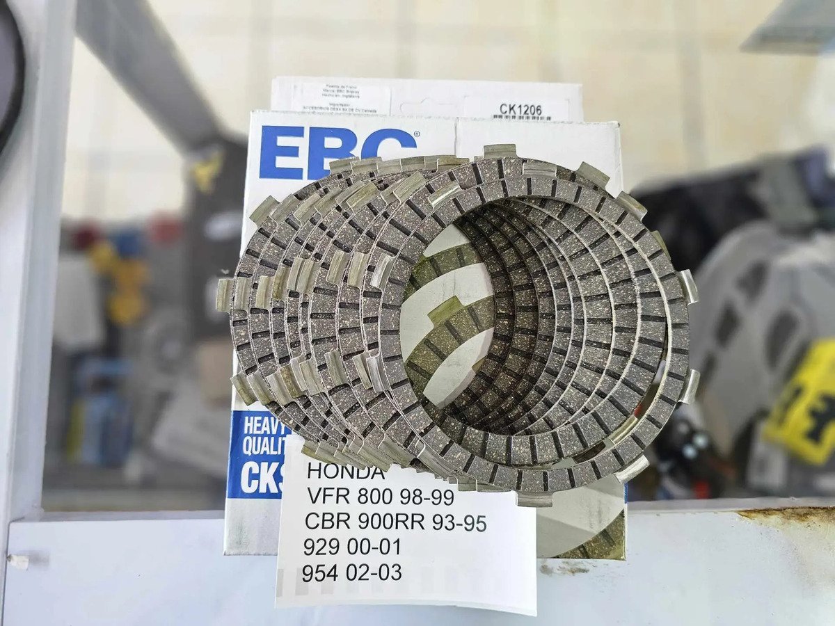 Pastas De Clutch Honda 600 F2 F3 Originales Ebc - Imagen 3