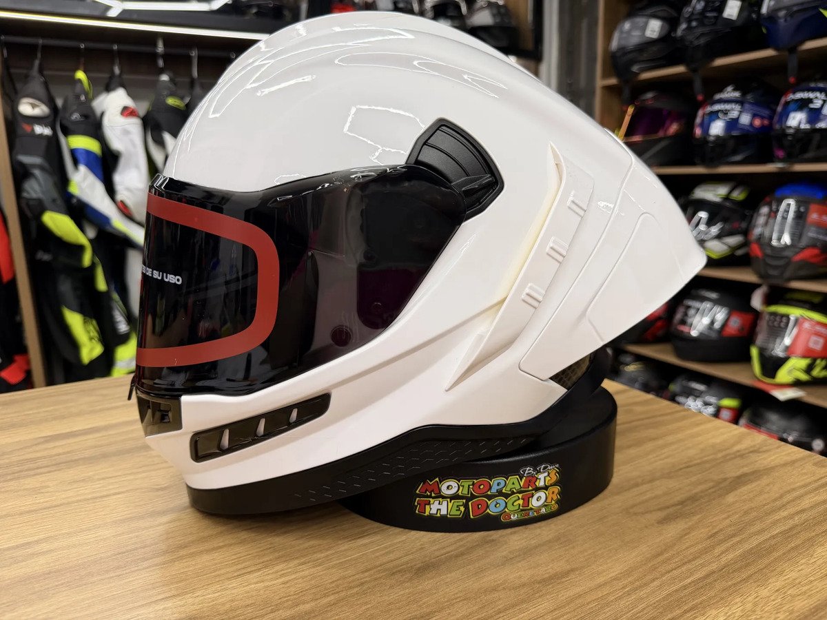 Casco Integral R7 Stryker Blanco - Imagen 5