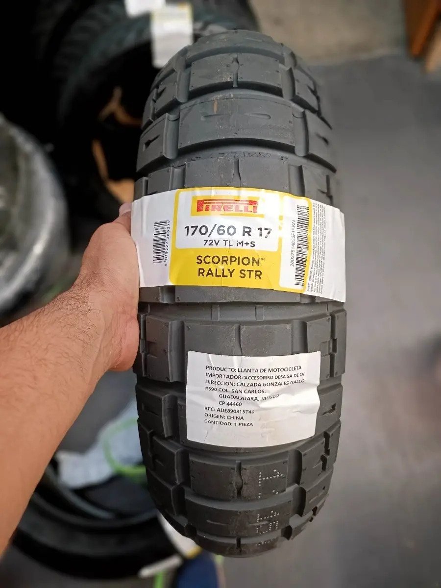 Llanta 170/60 R 17 72v M+s Sc Scorpion Rally Str Pirelli - Imagen 2