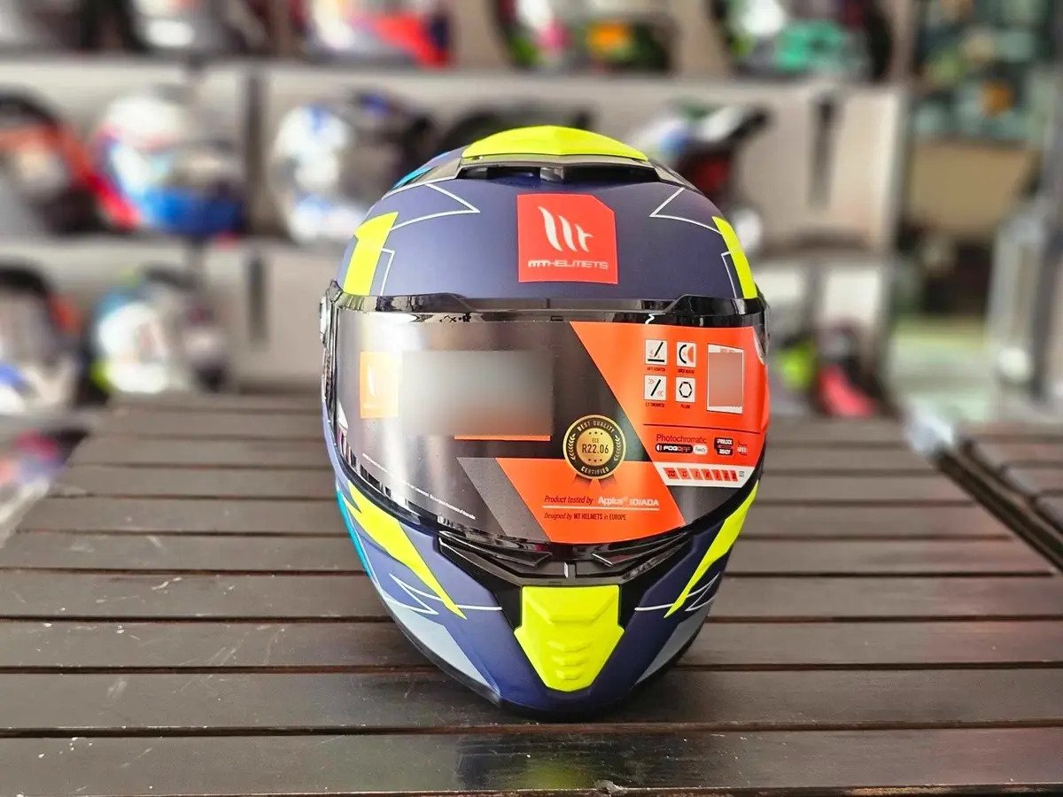 Casco Mt Thunder 4 Sv Mountain C7 Matt Blue - Imagen 4