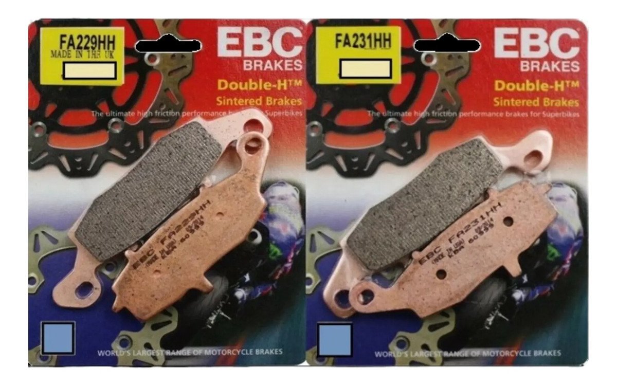 Balatas Del Ebc Suzuki V-strom 650 Fa229hh Y Fa231hh 07-21