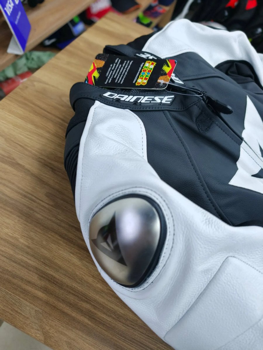 Traje/ Mono Dainese Negro/blanco - Imagen 4