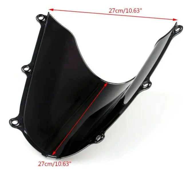 Mica Parabrisas Motocicleta Honda Cbr600 600rr 2005 2006 - Imagen 5