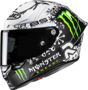 Casco Rpha 1 Snow + Mica Humo +aleron Y Pinlock Original