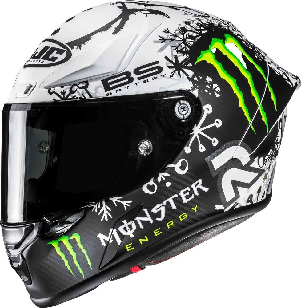 Casco Rpha 1 Snow + Mica Humo +aleron Y Pinlock Original