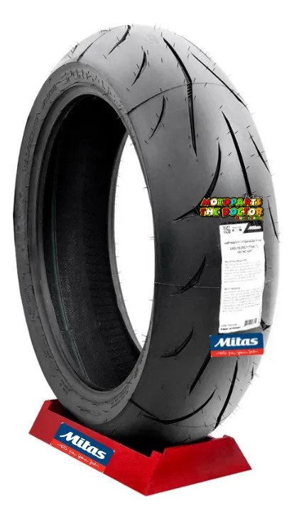 Llanta Mitas Sport Force+ Racing Soft 180/55 17 R6 Zx Gsxr - Imagen 4