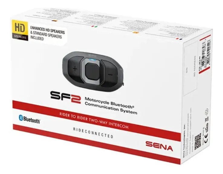 Intercomunicador Senna Sf2 Simple Bluetooth Marelli Original - Imagen 3