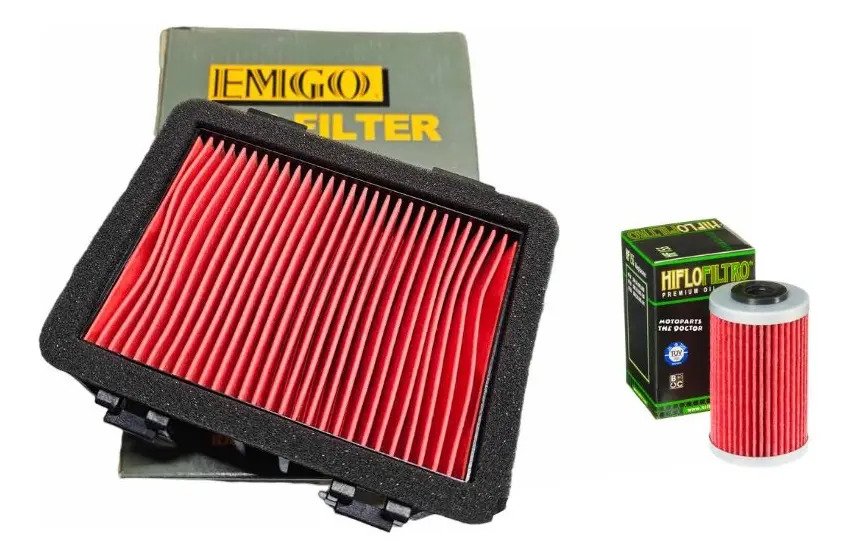 Filtro Aire Y Aceite Duke 125/200/250/390 17-22 Emgo