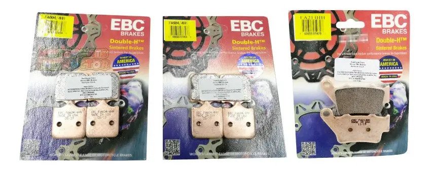 Kit Balatas Par Ebc Hh Bmw S1000rr 2010 2014 2015 2018 2019