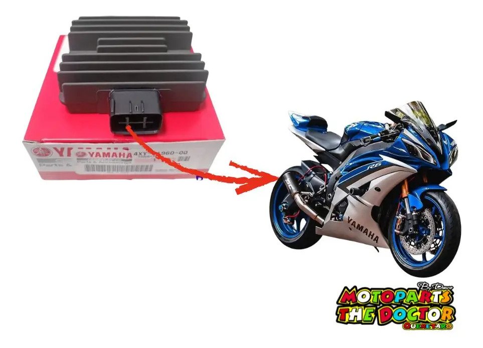 Regulador Yamaha R6 R6r 2006 2007 2008 2009 2016 Original - Imagen 7