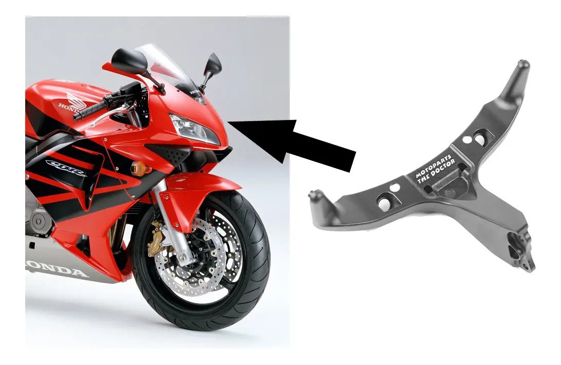 Bracket Fairing Honda Cbr 600rr 2003 - 2006 Soporte De Faros - Imagen 2