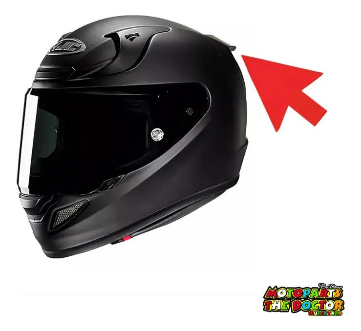 Aleron Spoiler Para Casco Rpha 12 Hjc Original Repuesto - Imagen 2