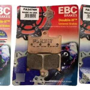 Kit Balatas Suzuki Gsxs 750 2017 2018 Ebc Fa347hh-fa174hh