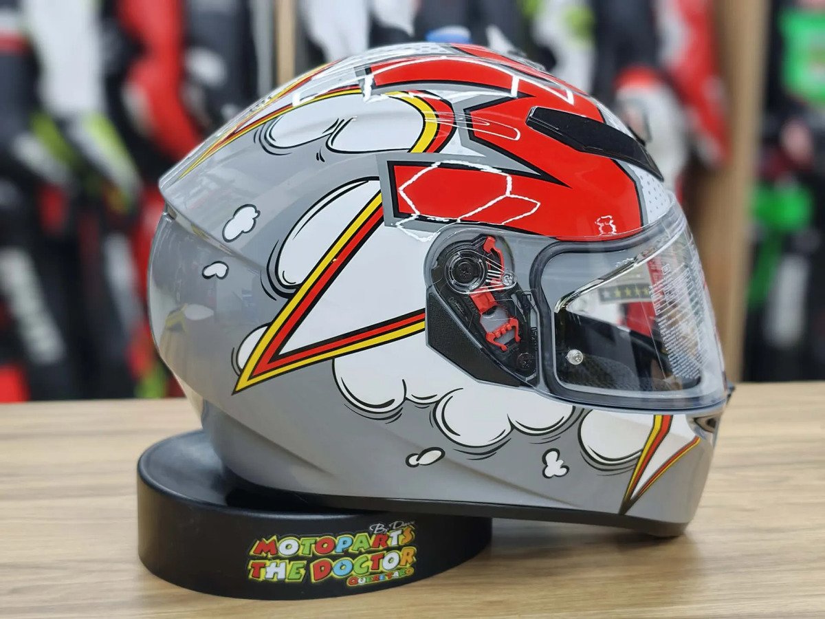 Casco Cerrado Agv K-3 Sv Multi Mplk Bubble Original - Imagen 5