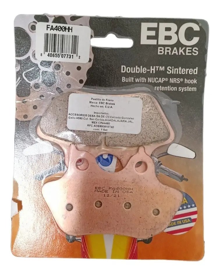 Balatas Ebc Fa400hh Harley Sportster 883/1200 Superglide
