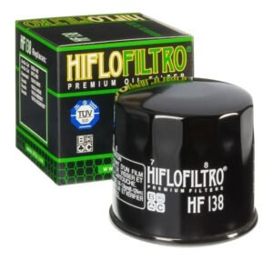 Filtro De Aceite Premium Hiflo Hf 138 Gsxr 600 750 1000 Suzu