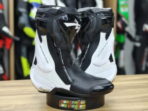 Botas Mocha Knight Tipo Gp Tech Para Motociclista Negro