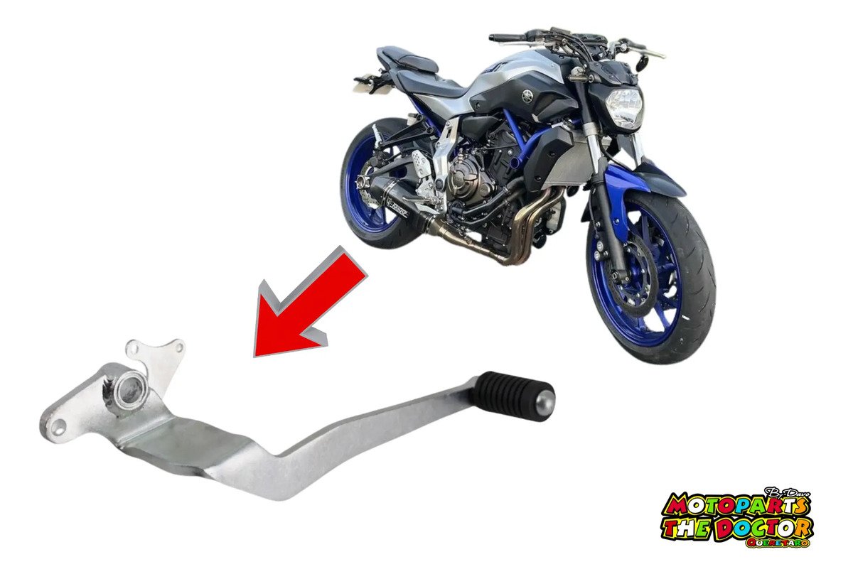 Pedal De Freno Yamaha Mt O7 2015-2023 Original - Imagen 2