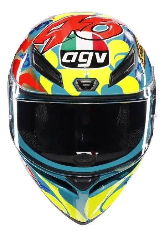 Casco Cerrado Agv K-1 E2206 Rossi Mugello 1999 Original - Imagen 7