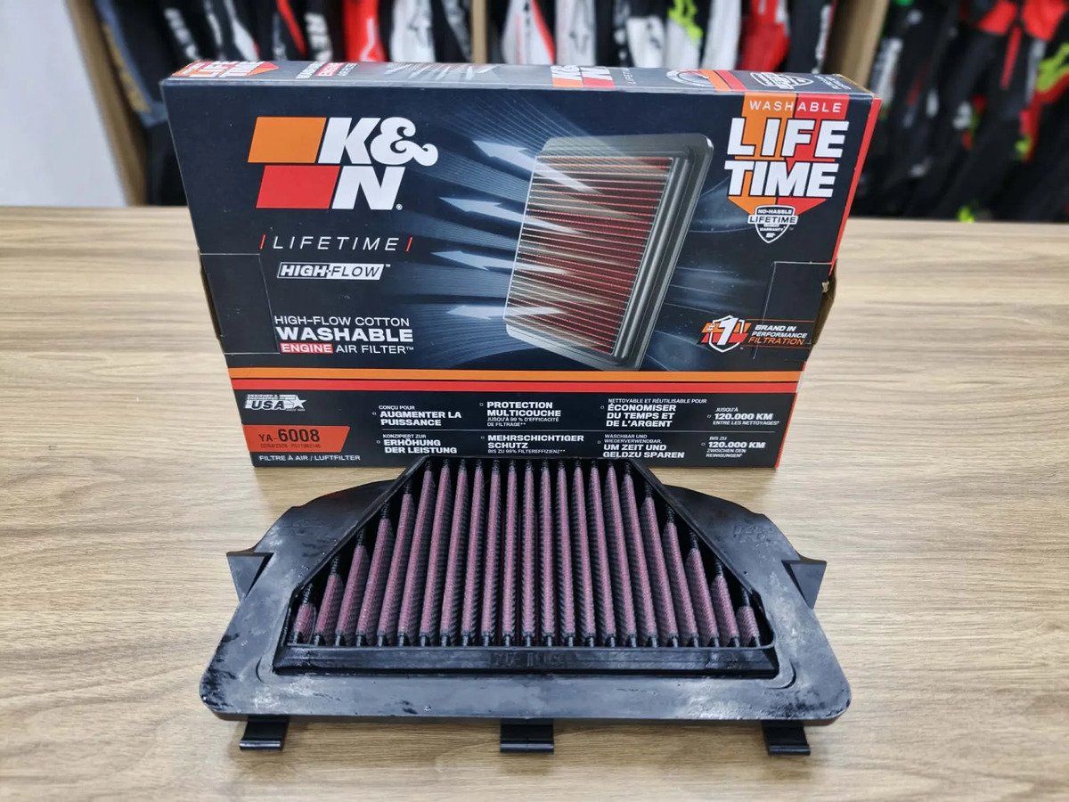 Filtro K&n De Alto Flujo Yamaha R6 2008-2016 - Imagen 2