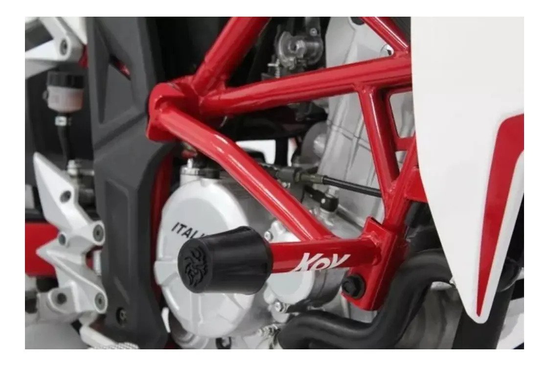 Slider Italika Vortex 300 Defensa Para Moto Kov Original - Imagen 3