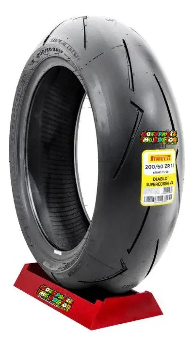 Llanta Pirelli 200/60 Zr 17 80w Sp Super Corsa V4 S1000rr - Imagen 2