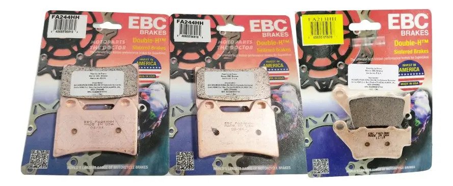 Balatas Ebc Ktm Duke 690 2012-2015 Delanteras Y Traseras