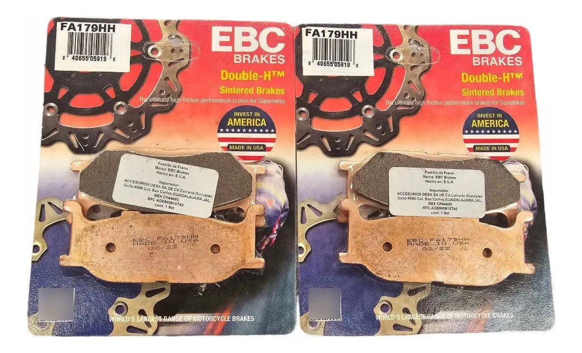 Balatas Ebc Yamaha Xvs 650 950 Xvz 1300 1600