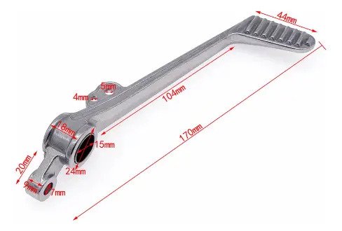 Pedal De Freno Honda Cbr 1000 2008-2011 - Imagen 3