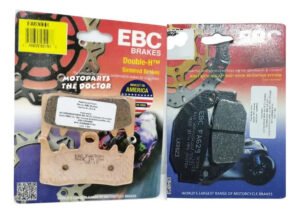 Juego De Balatas Cf Moto 450 Sr Ebc Fa630hh Fa629 Del/tras