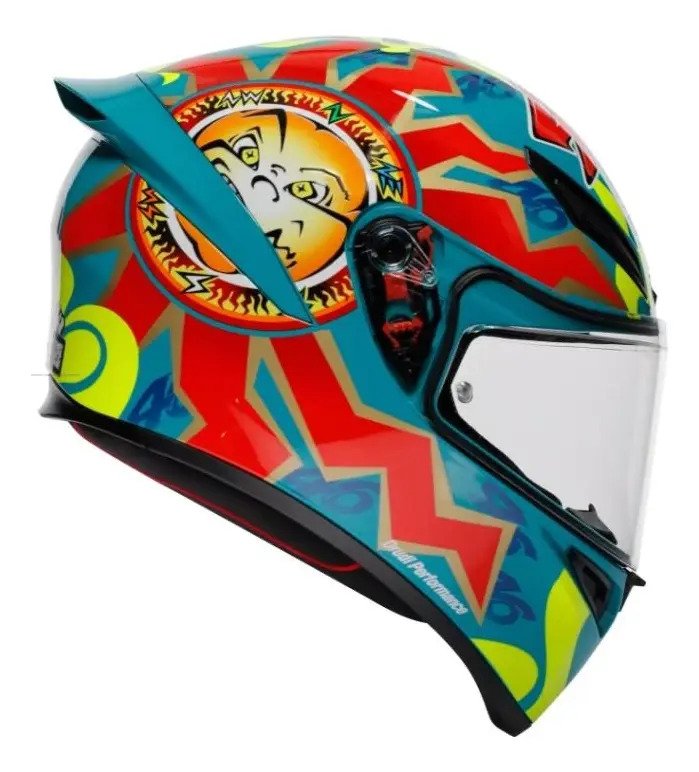 Casco Cerrado Agv K-1 E2206 Rossi Mugello 1999 Original