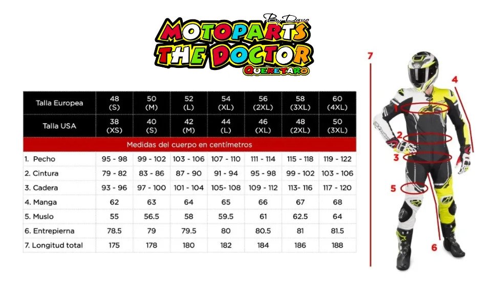 Traje Mono De Piel Motociclista Fusion Motoparts - Imagen 5