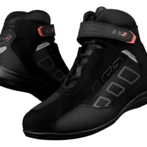 Botas Casuales Dardo Ls2 Negro/rojo,hombre