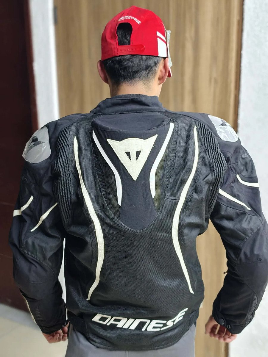 Chamarra Impermeable Para Motociclista Mesh Original Dainese - Imagen 3