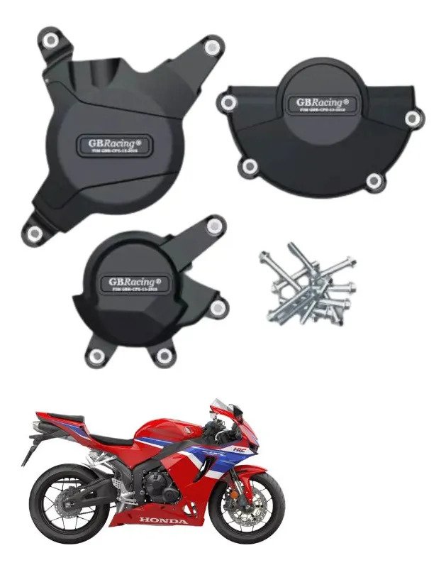 Tapas Protector De Motor Gb Racing Honda Cbr600 2007-2023 - Imagen 2