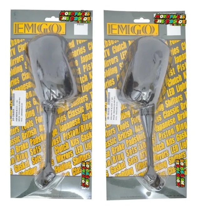 Retrovisores Honda Cbr 600 03-23 1000 04-07 Emgo Derecho - Imagen 2