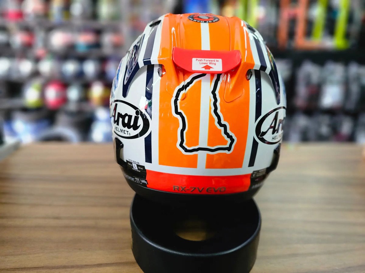 Casco Rx-7v Evo Tt Iom 2025 Arai Alta Gama Original - Imagen 6