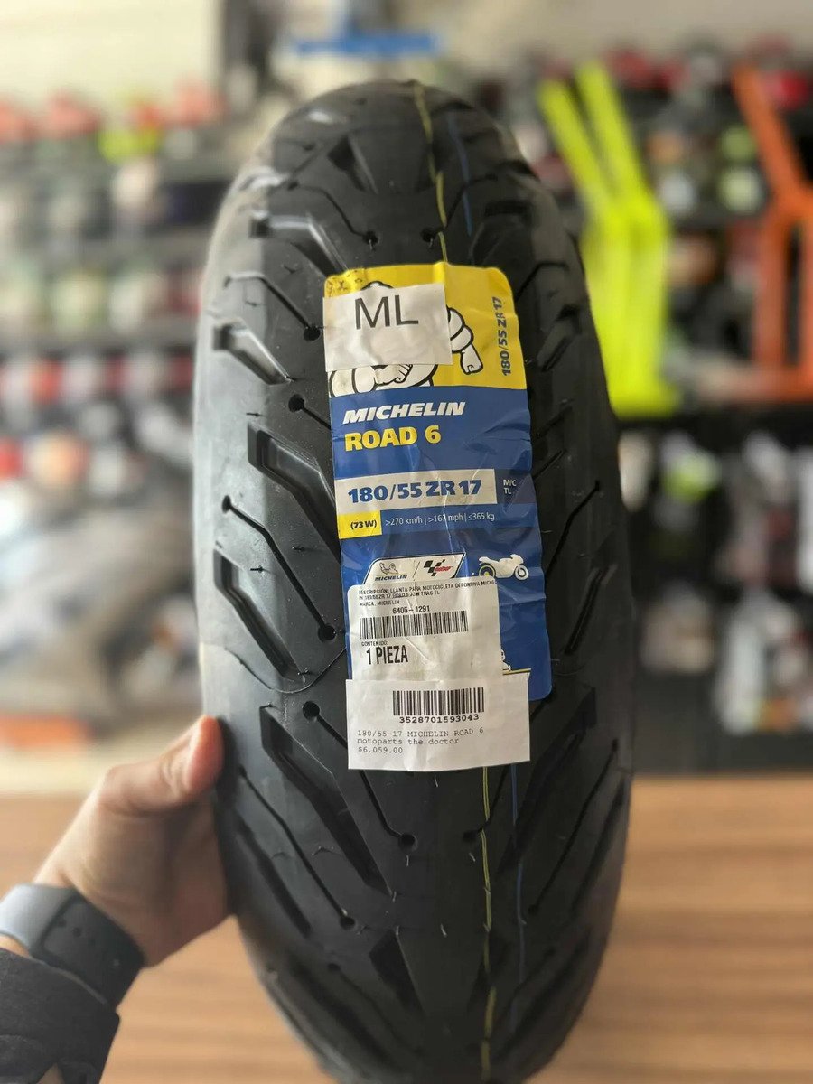 Llanta 180/55zr17 Michelin Road 6 73w - Imagen 2