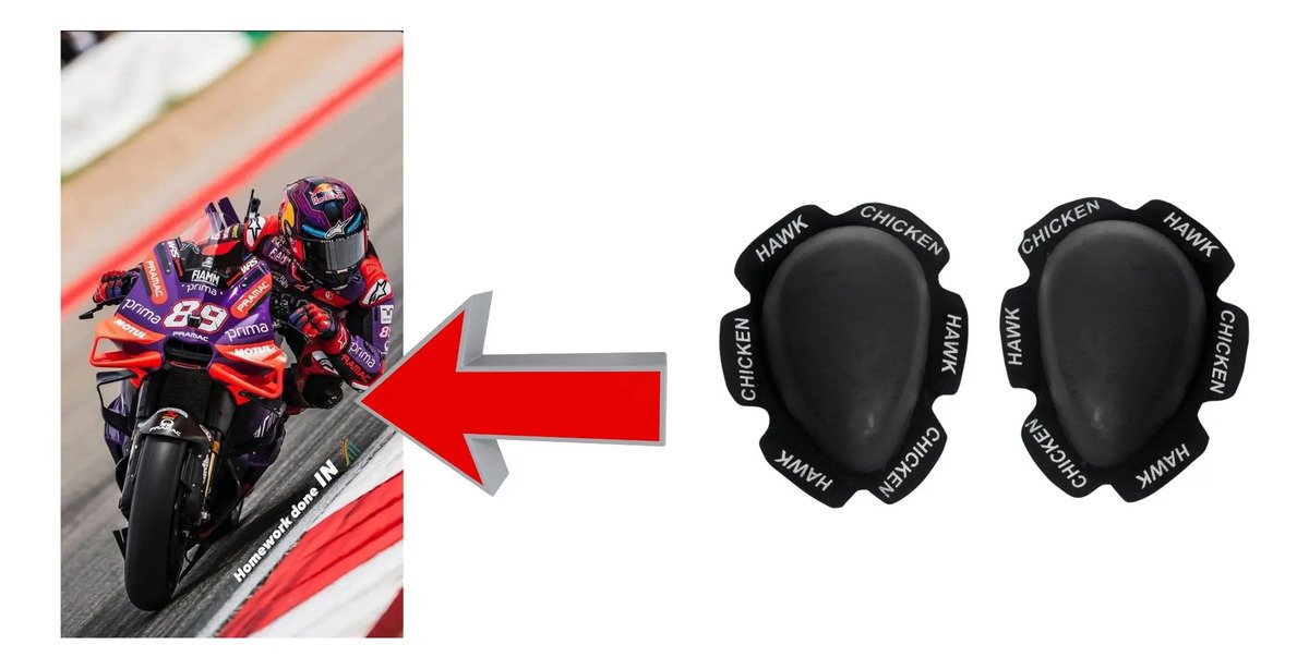 Sliders De Rodillas P/ Monotraje Chicken Hawk Originales - Imagen 2