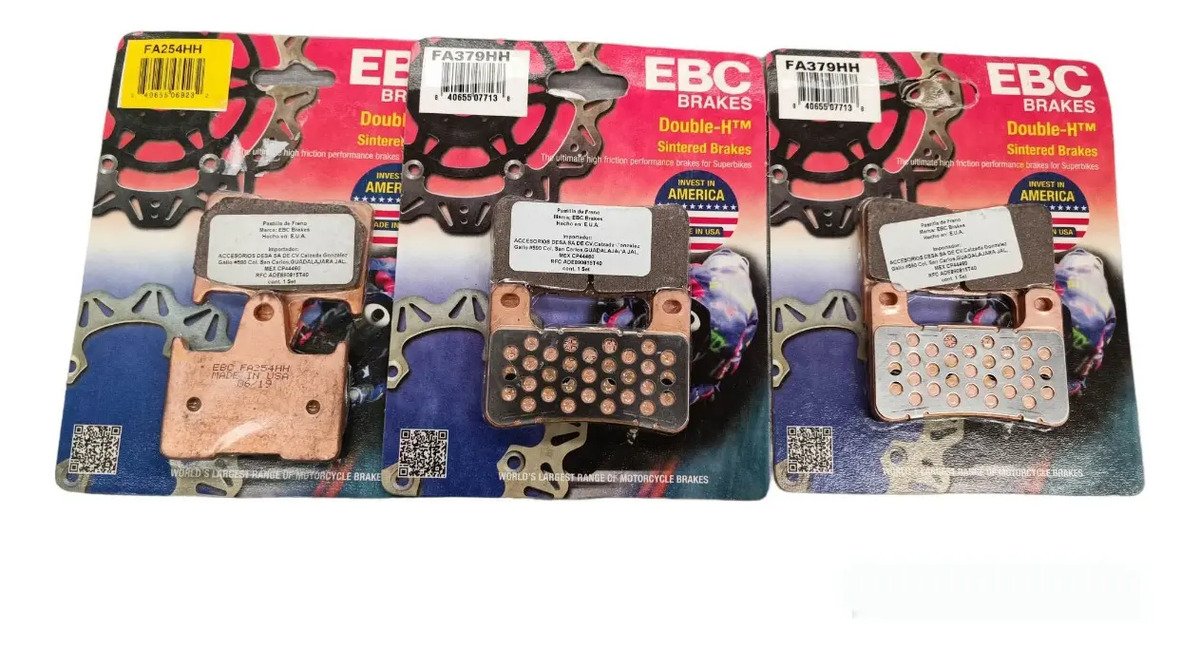 Balatas Ebc Suzuki Gsxr 600/750/ 04-05 1000 04-06