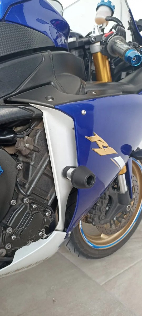 Sliders O Protector De Caida Yamaha R1 2009 Al 2014 - Imagen 3