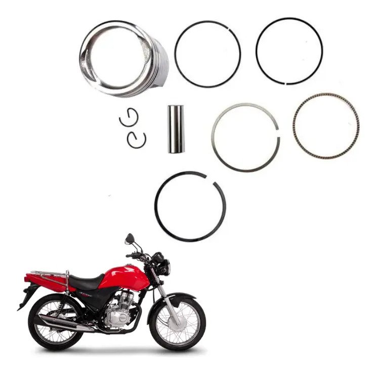 Kit De Pistón Completo Para Honda Cargo Gl150 Premium - Imagen 2