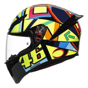 Casco Cerrado Agv K-1 E2206 Top-soleluna 2017 Ama/ngo/az